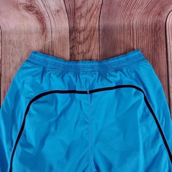 Lululemon Mens Medium 8.5" Inseam Pace Breaker Lined Short Blue Shorts Pockets - Picture 7 of 14